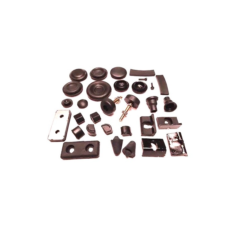 MGB Under Body Grommet Services Package – Electrical, Fuel, Brake Lines – Hardware Included, MG, UK Made