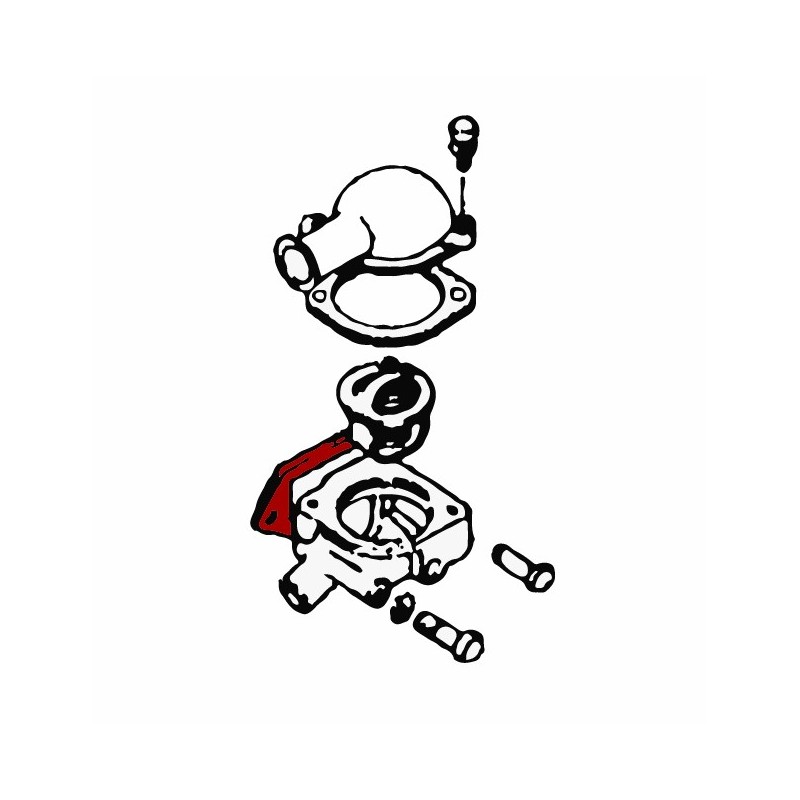 Thermostat housing gasket (240Z 260Z 280Z)