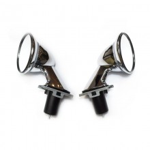 Chrome fender mirror set (short stalk) (240Z 260Z 280Z)