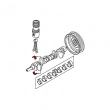 OEM Connecting rod bearing set (240Z 260Z 280Z 280ZX)