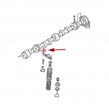 OEM valve rocker return spring (240Z 260Z 280Z 280ZX)