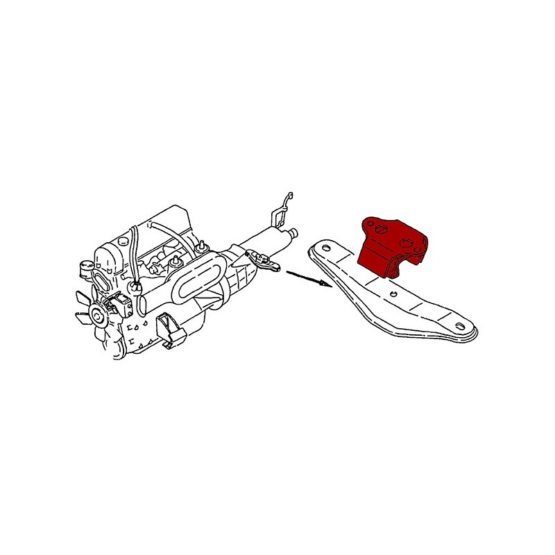 KAMEARI Strengthened transmission mount (240Z 260Z 280Z 280ZX)