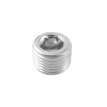 OEM 1/2" BSPT low profile block off plug