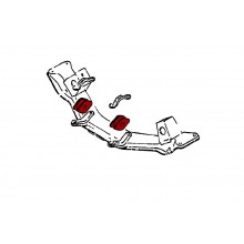 Steering rack mount bushing (240Z)