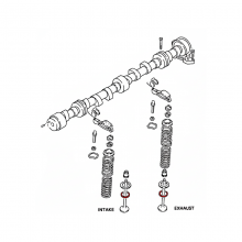 OEM Valve spring seat (inner) (240Z 260Z 280Z 280ZX)