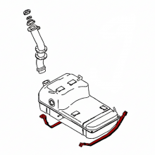 Fuel tank strap set (77-78) (280Z)