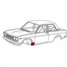 Bas d'aile avant gauche