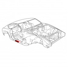 Partie centrale bas de caisse (240Z 260Z 280Z)