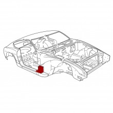 Pied montant A droit (240Z 260Z 280Z)