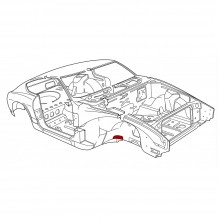 Right front frame rail outer reinforcement (240Z)