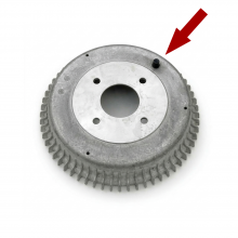 Brake drum rubber plug (240Z 260Z 280Z)