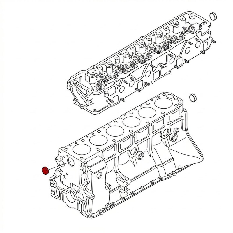 OEM Front engine expansion plug (240Z 260Z 280Z 280ZX)