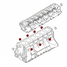 Pastille dessablage bloc moteur (240Z 260Z 280Z 280ZX)