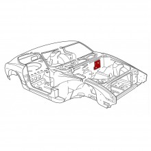 Firewall REINFORCEMENT (driver side) (240Z 260Z 280Z)