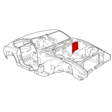 Firewall repair section full height (behind battery tray) (RHD) (240Z 260Z)