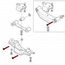 Transmission mount member bolt (240Z 260Z 280Z 280ZX)