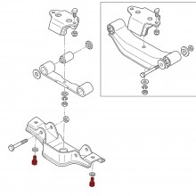 Transmission mount member bolt (240Z 260Z 280Z 280ZX)