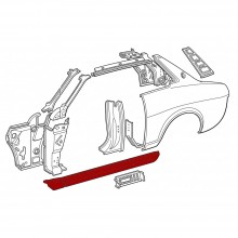 Left outer rocker panel (Celica TA2x / RA2x)