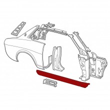 Right outer rocker panel (Celica TA2x / RA2x)