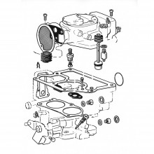 Kit joint carburateur Hitachi DAF 342-22