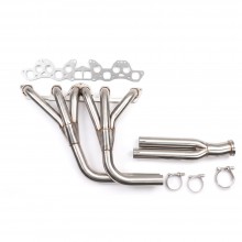 Stainless headers for Datsun 280ZX in Europe.