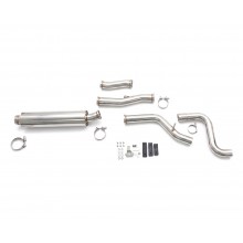 Stainless exhaust line for Datsun 280ZX in Europe.
