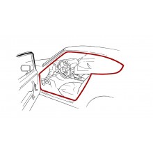 Door weatherstrip seal (2+2) (260Z 280Z)