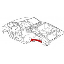 Right front inner fender lower repair section (240Z)