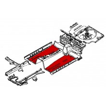 FLOOR PANS AND FRAME RAIL KIT (240Z 260Z)
