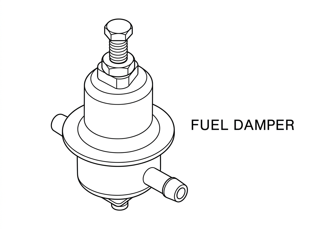 Fuel damper unit