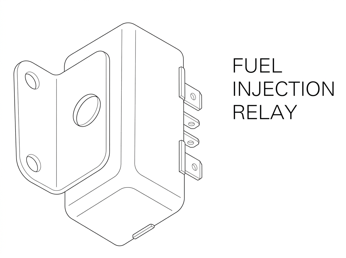 Fuel injection relay unit
